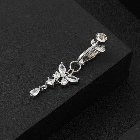 Navlepiercing Glitrende Eleganse