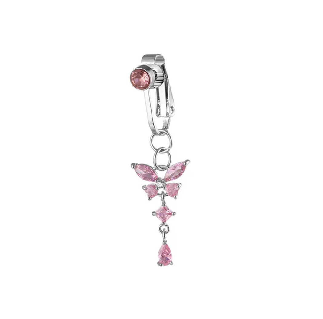 Navlepiercing Glitrende Eleganse