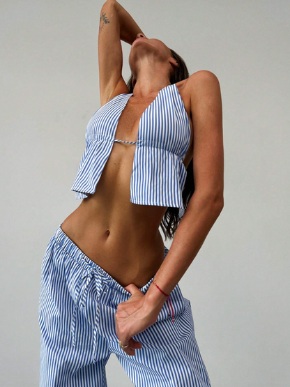 Blue Stripe Sett