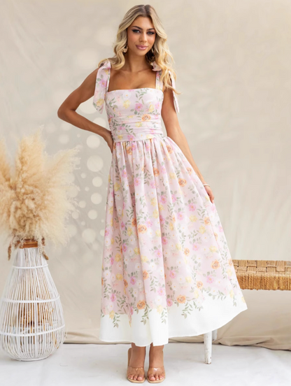 Shoulder Tie Maxi – Ankellang Sommerkjole