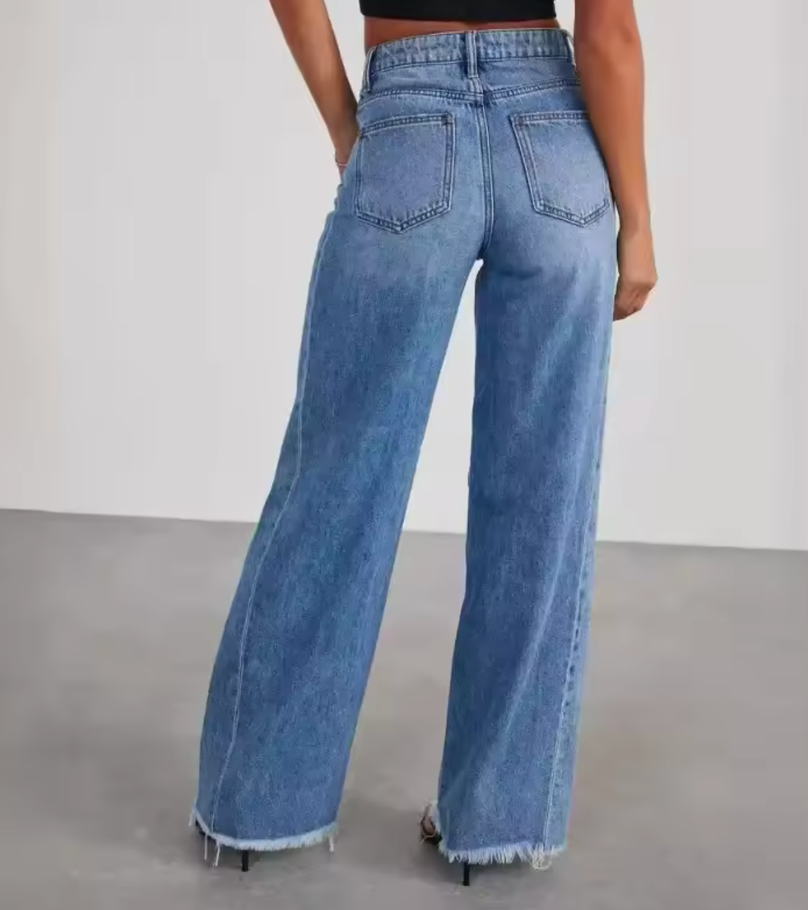High Waist Jeans – Klassisk